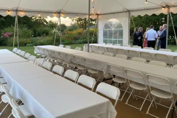 Nappe de table, en tissu pour réception